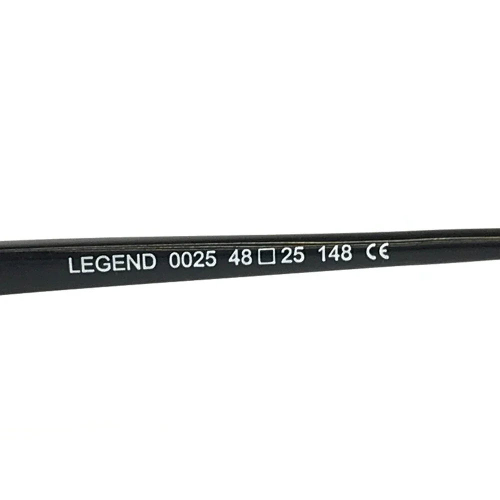 J.F. Rey Eyeglasses Frames LEGEND 0025 Shiny Black Navy Blue Modernist 48-25-148 - Picture 10 of 13
